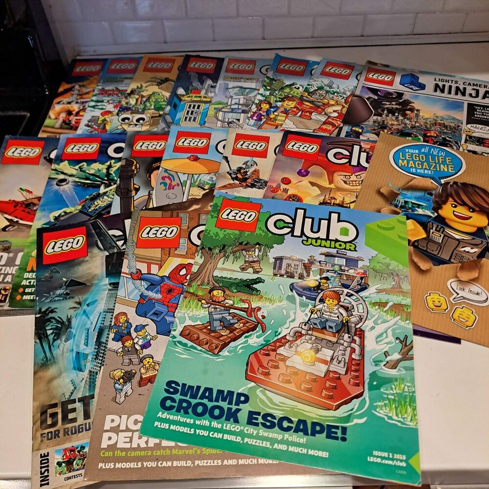 Lego club junior Lego life magazines - Picture 1 of 9